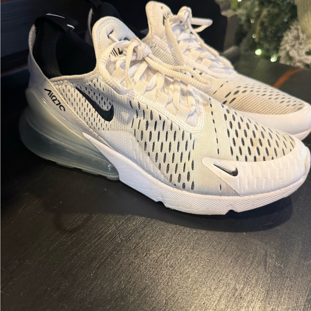 Nike Air Max 270 Black and White Sneakers